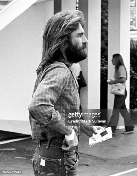 Musician/Singer/Songwriter Dennis Wilson during rehearsal for the 3rd Annual Rock Awards, held at The Palladium, Hollywood CA 1977.