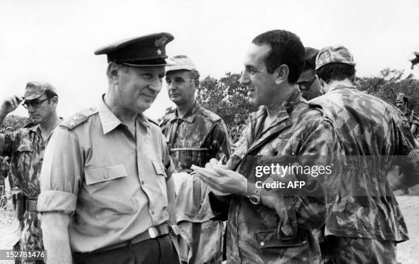 Picture released in the 70s of General Kaulza de Arriaga , Commander in Chief of the Armed Portuguese during the Mozambican War of Independence,...