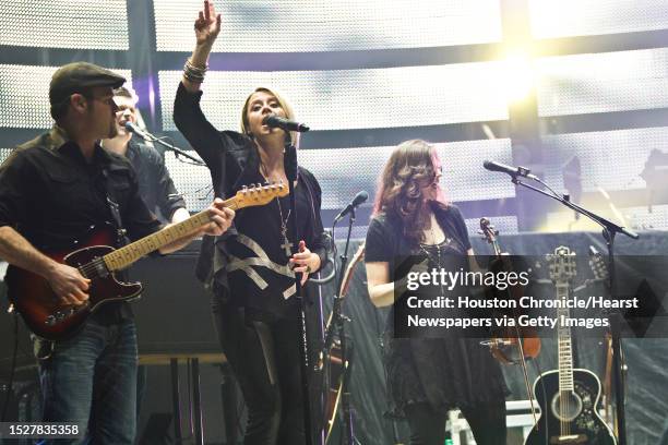 Blake Shelton performs at Reliant Stadium during the Houston Livestock Show and Rodeo, Thursday, March 20 in Houston.