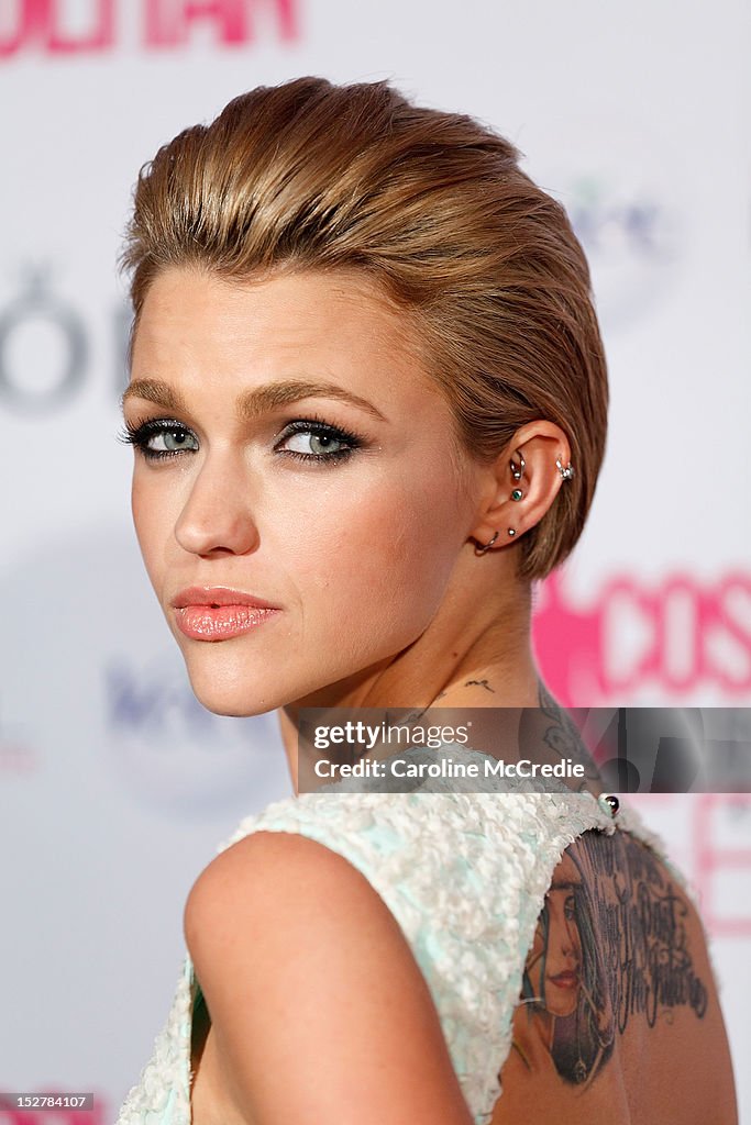 Ruby Rose Fun Ruby Rose arrives at the 2012 Fun Fearless Female awards at the... News ...