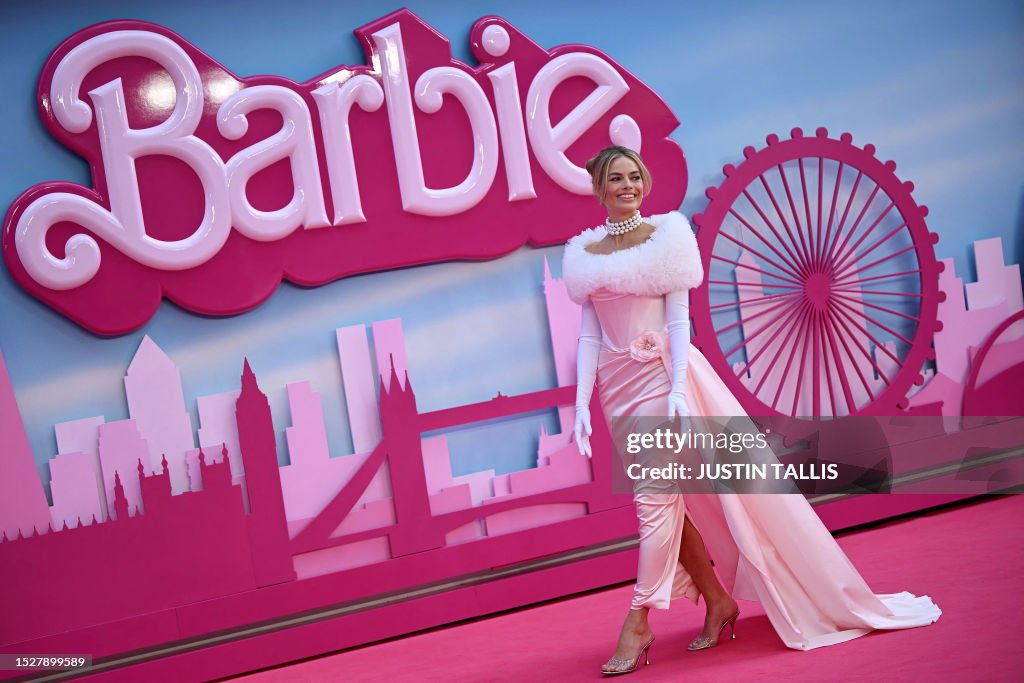 TOPSHOT-BRITAIN-ENTERTAINMENT-CINEMA-FILM-BARBIE