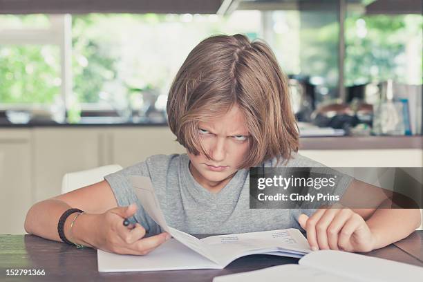 Homework Angry 3,001 Angry Book Stock Photos, High-Res Pictures, and Images - Getty Images