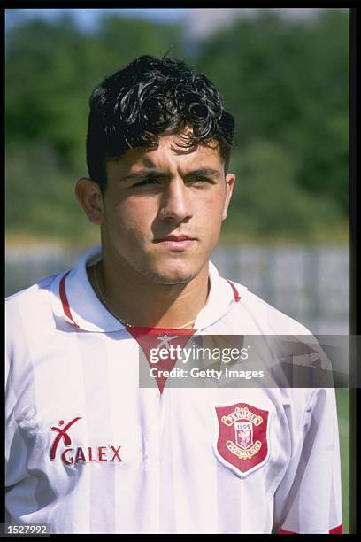 Portrait of Ivan Gattuso of Perugia football club. Mandatory Credit: Allsport UK