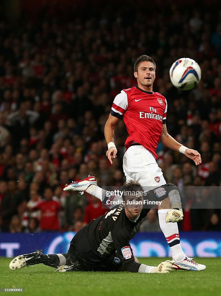 Arsenal v Coventry City - Capital One Cup Third Round