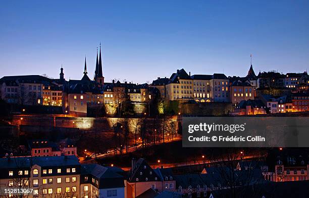 luxembourg old city - grand ducal palace stock pictures, royalty-free photos & images
