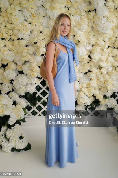 Lila Moss wearing Ralph Lauren, attends the Polo Ralph Lauren & British Vogue event during The Championships, Wimbledon at All England Lawn Tennis...