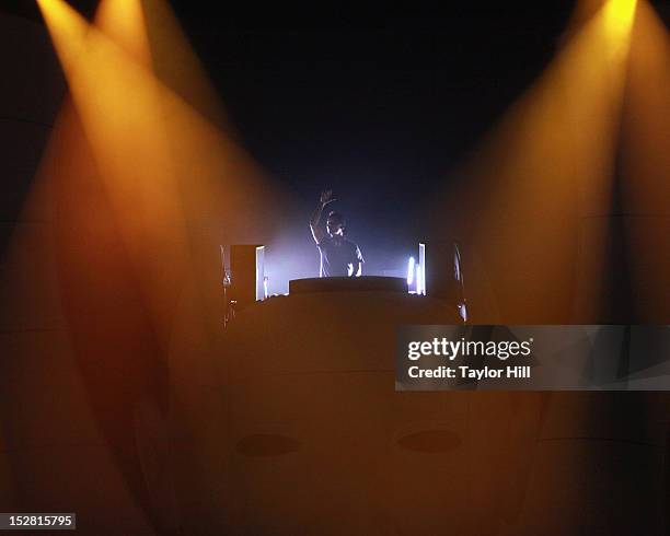 Avicii performs at Radio City Music Hall on September 26, 2012 in New York City.