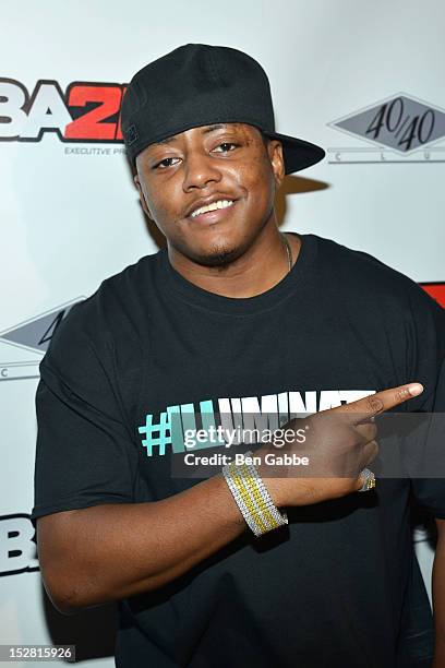 Rapper Cassidy attends the "NBA 2K13" Launch at the 40 / 40 Club on September 26, 2012 in New York City.