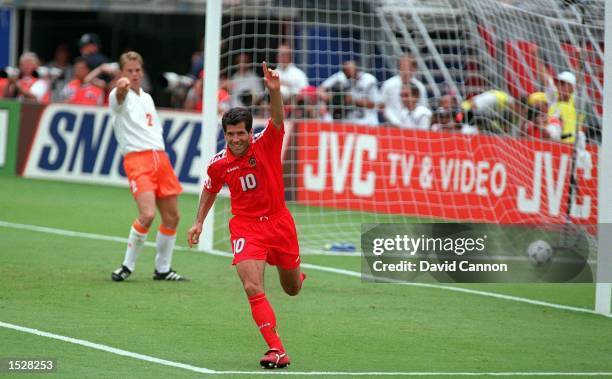 S 1-0 VICTORY OVER THE NETHERLANDS IN THE 1994 WORLD CUP, AT THE CITRUS BOEL IN ORLANDO, FLORIDA. Mandatory Credit: DAVID CANNON/ALLSPORT