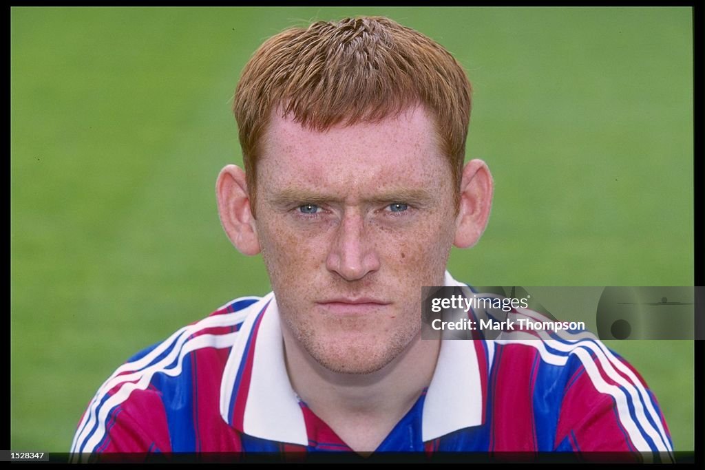 A portrait of David Hopkin of Crystal Palace