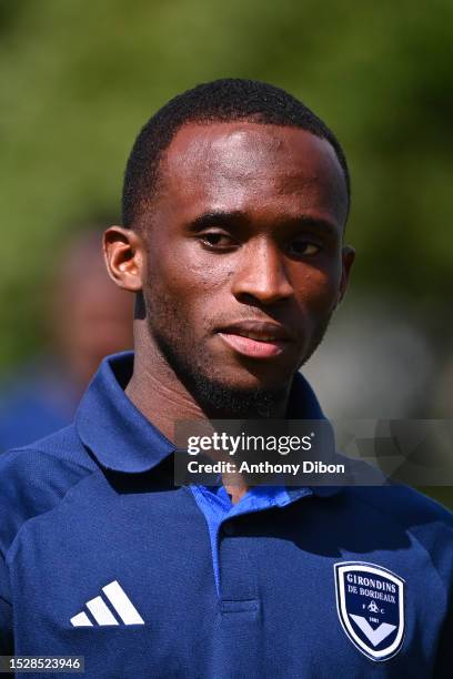 Issouf SISSOKHO of Bordeaux during the friendly match between Girondins de Bordeaux and Pau FC on July 12, 2023 in La Teste-de-Buch, France.