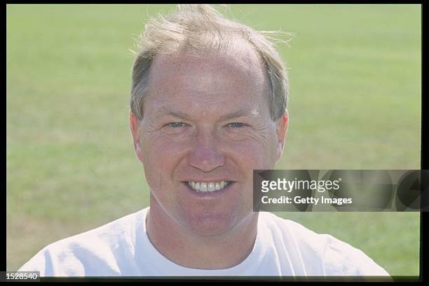 Portrait of Les Reed the first team coach at Charlton Athletic Football Club taken during the team photocall in London. Mandatory Credit: Steve...
