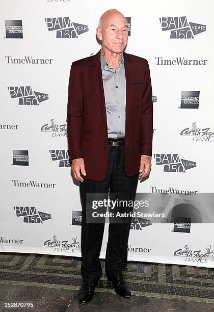 Patrick Stewart attends BAM 30th Next Wave Gala at Skylight One Hanson on September 27, 2012 in New York City.