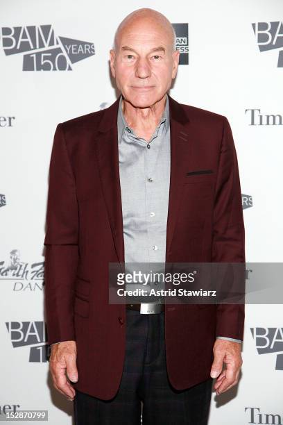 Patrick Stewart attends BAM 30th Next Wave Gala at Skylight One Hanson on September 27, 2012 in New York City.