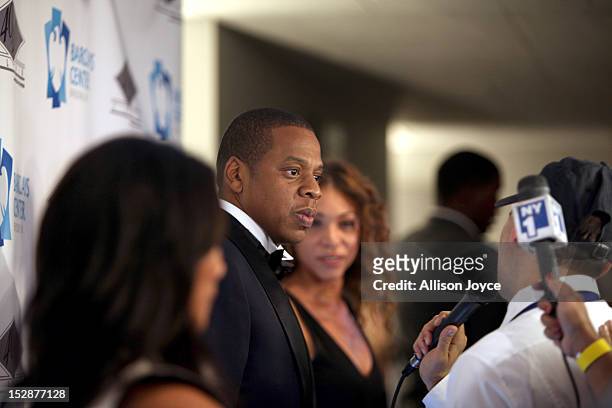 Jay-Z attends the grand opening of the 40/40 Club at Barclays Center on September 27, 2012 in the Brooklyn borough of New York City.