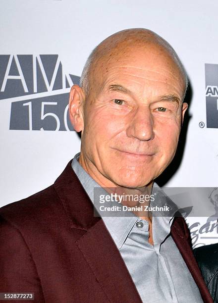 Sir Patrick Stewart attends the BAM 30th Next Wave Gala at the Brooklyn Academy of Music on September 27, 2012 in the Brooklyn borough of New York...