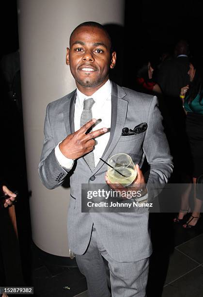 Jayvon Smith of No Label Watches attends the grand opening of the 40/40 Club at Barclays Center on September 27, 2012 in the Brooklyn borough of New...