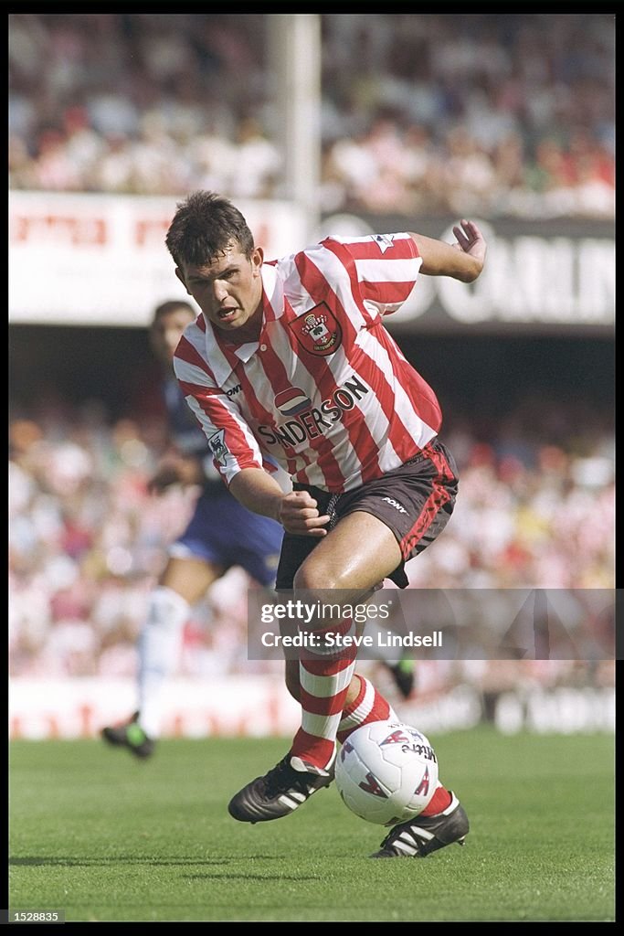 Neil Shipperley of Southampton in action