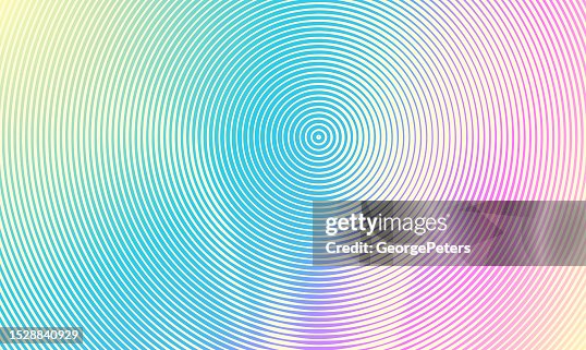 Colored Background with Concentric Circles Colored Background with Concentric Circles