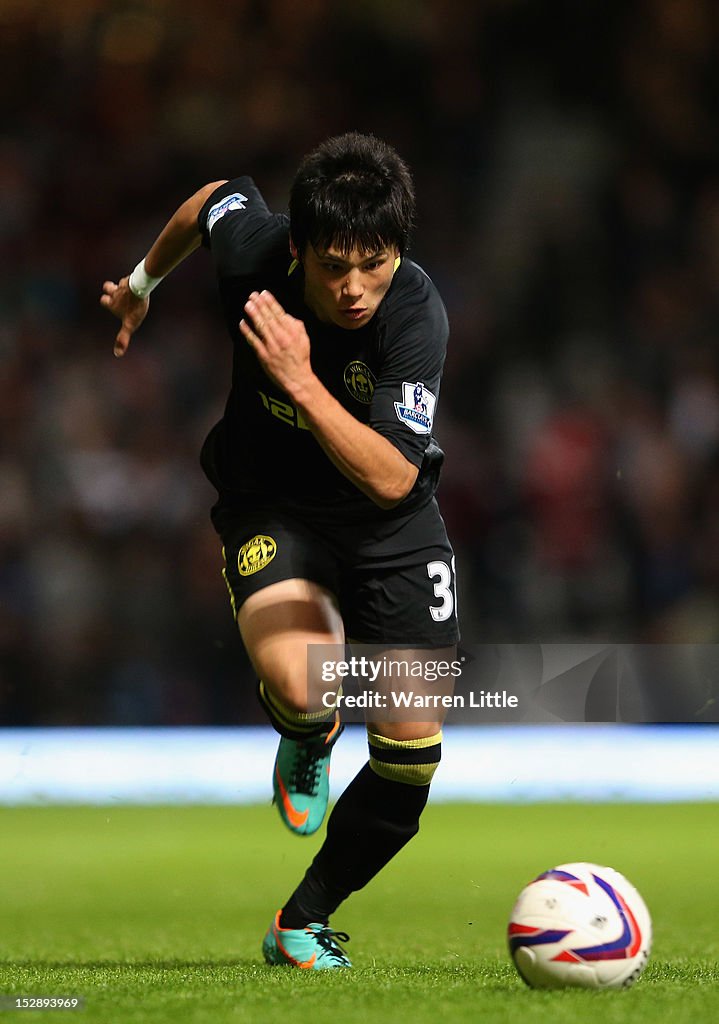 West Ham United v Wigan Athletic - Capital One Cup Third Round