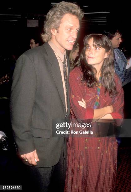 Actor Kale Browne and Actress Karen Allen attend The Casting Society of America's Sixth Annual Artios Awards on January 31, 1990 at Reins Nightclub...