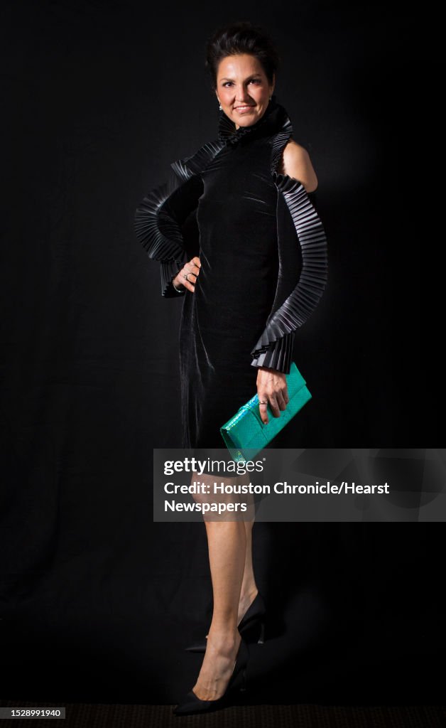 Jessica Rossman wears Ralph Lauren. Wednesday, Jan. 25 in Houston. News ...