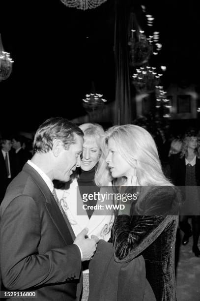 Michael Ovitz, Judy Ovitz , and Kim Basinger attend an event at the Bruin and Village theaters in the Westwood neighborhood of Los Angeles,...