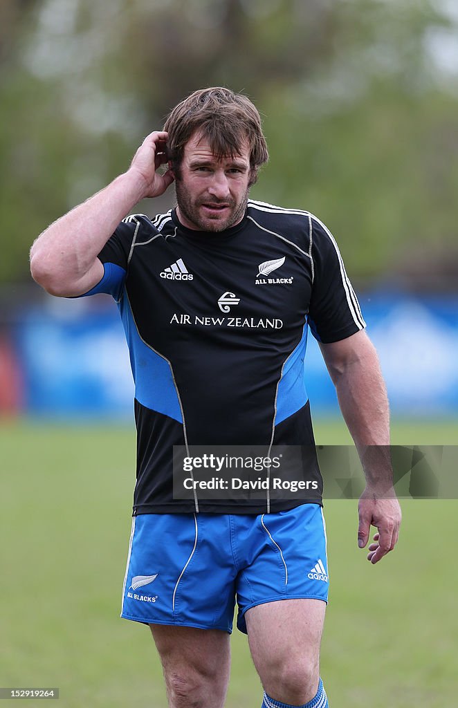 New Zealand All Blacks Media Session