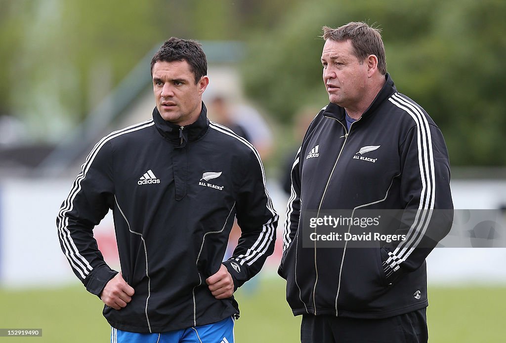 New Zealand All Blacks Media Session