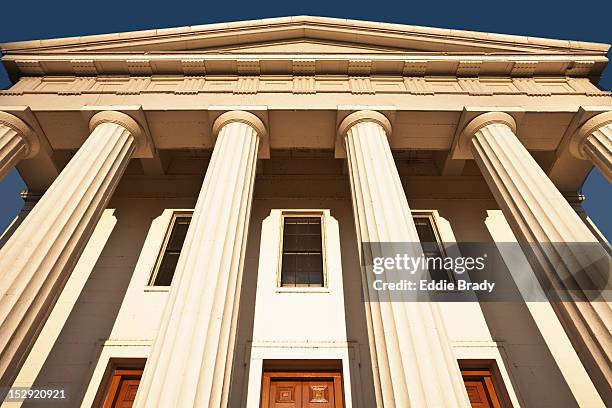 old courthouse. - courthouse exterior stock pictures, royalty-free photos & images