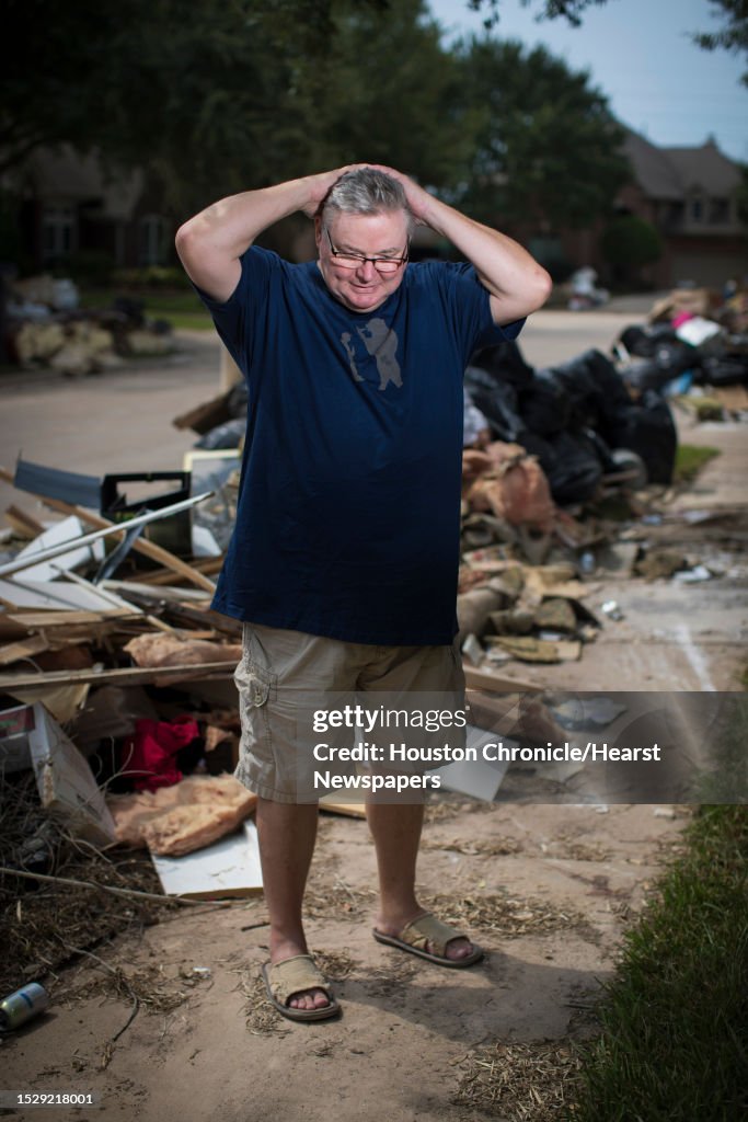 Drawdy Scott Drawdy touches his head stressed out as he remembers having to ...