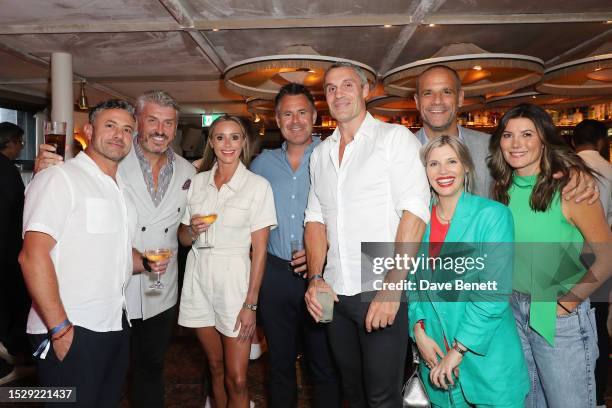 Warren Brown, Jason Tracey, Anna Woolhouse, Kenny Logan, Adam Bidwell, Seth Kirkham, Pips Taylor and Emma Kirkham attend the YRDS Creative Talent...