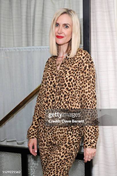 Katherine Kelly attends the YRDS Creative Talent Marketing Agency VIP Launch Event at Louie on July 12, 2023 in London, England.