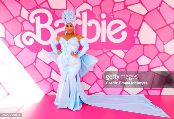 Patrick Starrr attends the World Premiere of "Barbie" at Shrine Auditorium and Expo Hall on July 09, 2023 in Los Angeles, California.