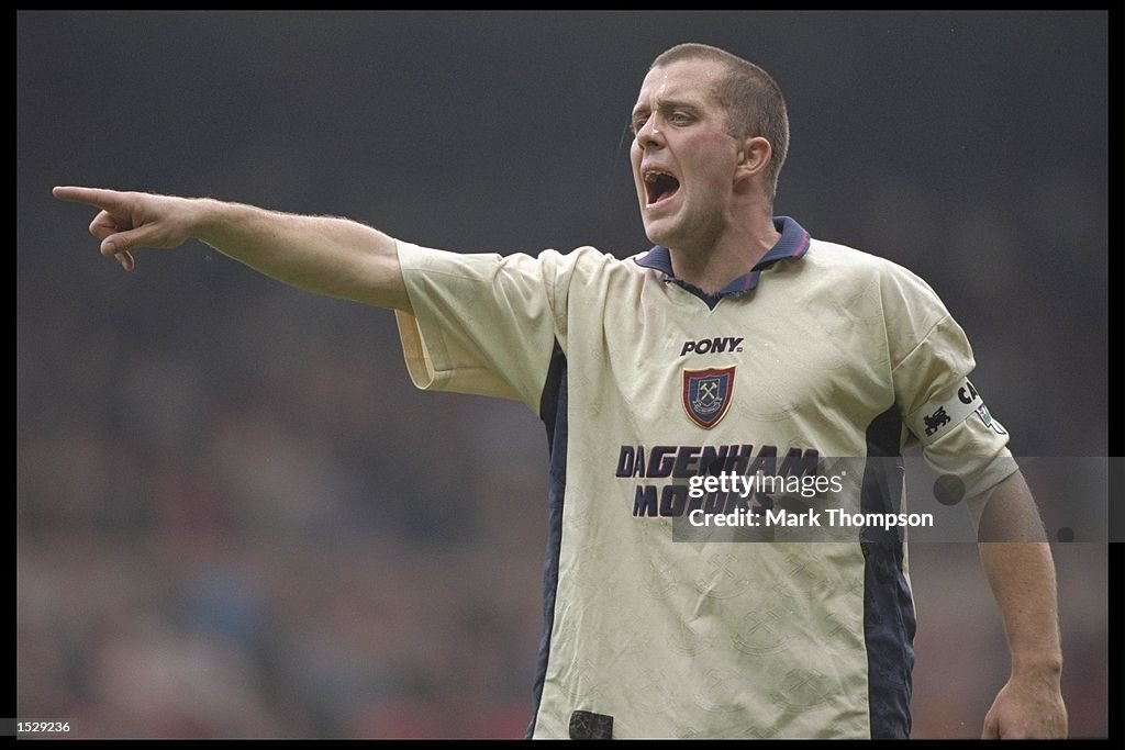 Julian Dicks of West Ham