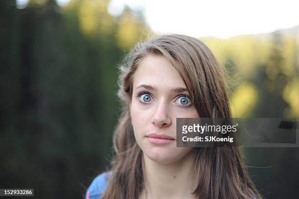 wide eyed stare - disbelief stock pictures, royalty-free photos & images