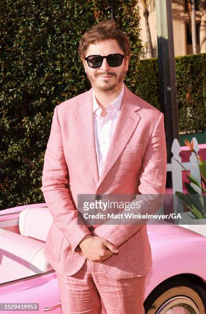 Michael Cera attends the world premiere of "Barbie" at Shrine Auditorium and Expo Hall on July 09, 2023 in Los Angeles, California.
