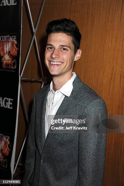 Ken Baumann arrives at the Academy of Motion Picture Arts and Sciences on September 28, 2012 in Beverly Hills, California.