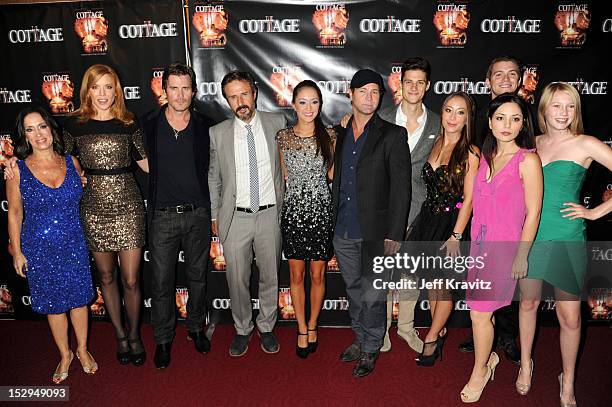 Bettina O'Mara, Kristen Dalton, Victor Browne, David Arquette, Alana O'Mara, Chris Jaymes, Ken Baumann, Morissa O'Mara, Rome Shadanloo, Kyle...