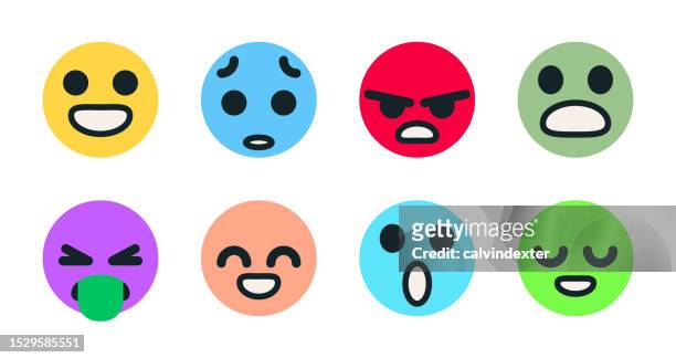essential human emotions - disgust stock illustrations