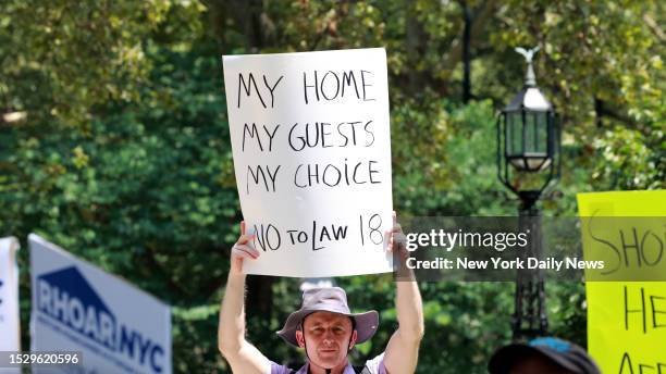 July 12: Airbnb hosts hold a press conference/rally outside New York City Hall to speak out against current short-term rental regulations and call on...