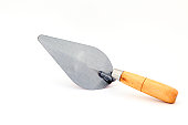 isolated of lute trowel for construction