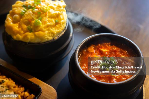 Budae jjigae, or "Army Base Stew," at Bori.