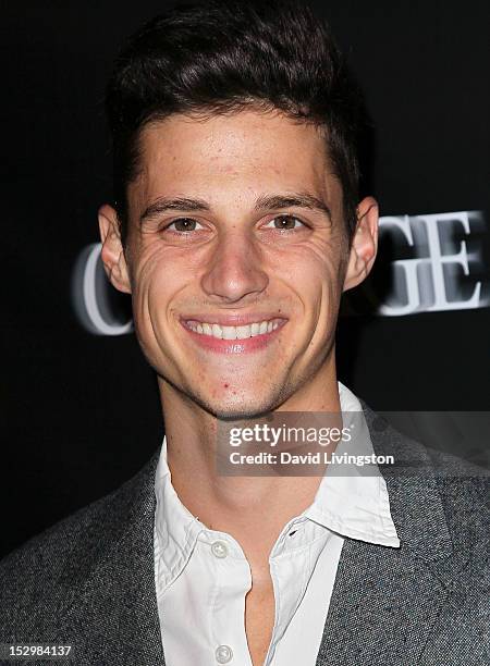 Actor Ken Baumann attends the premiere of Entertainment One's "The Cottage" at the Academy of Motion Picture Arts and Sciences on September 28, 2012...