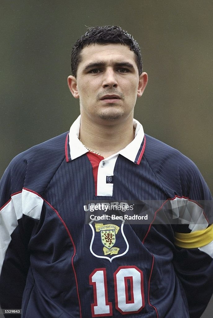 A portrait of Charlie Miller of Scotland