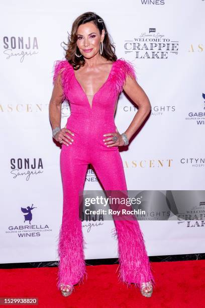 Luann de Lesseps attends the "Luann and Sonja: Welcome to Crappie Lake" premiere party at Ascent Lounge on July 09, 2023 in New York City.