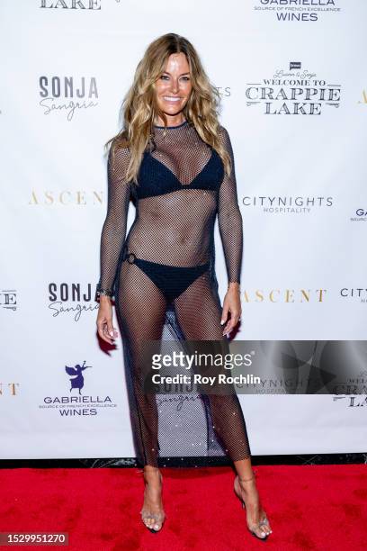 Kelly Killoren Bensimon attends the "Luann and Sonja: Welcome to Crappie Lake" premiere party at Ascent Lounge on July 09, 2023 in New York City.