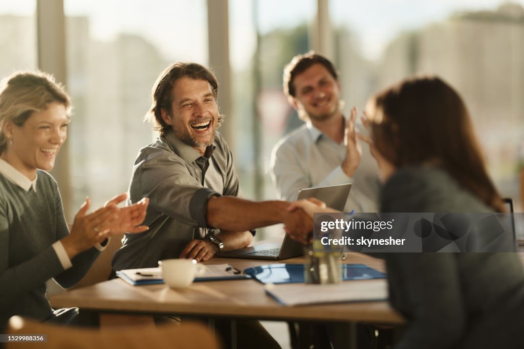 Congratulations, you've got the job!