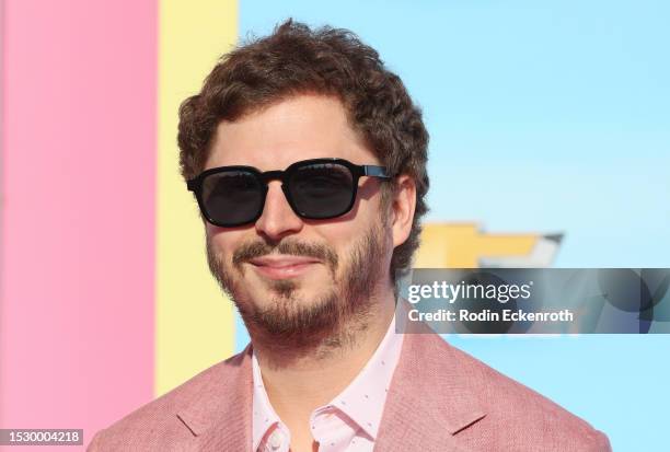 Michael Cera attends the World Premiere of "Barbie" at Shrine Auditorium and Expo Hall on July 09, 2023 in Los Angeles, California.