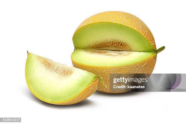 de melon - honeydew melon photos et images de collection